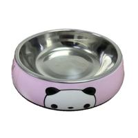 Cozy Paws Single Melamine Bowl -14x17.5x6cm Pink Panda