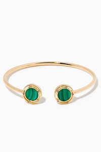 D.side Malachite & Diamond Bracelet in 18kt Yellow Gold