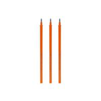 Legami Erasable Pen Refills - Orange (3 Pack) - thumbnail