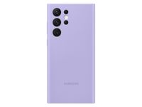 Samsung Galaxy S22 Ultra Silicone Cover, Fresh Lavender - thumbnail