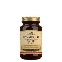 Solgar Vitamin D3 15μg 600 IU Capsules x60