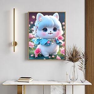 1pc Animal DIY Diamond Painting Cute Dog Diamond Painting Handcraft Home Gift Without Frame 30x40cm/12''x15.75'' miniinthebox