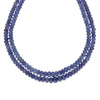 Sri Jagdamba Pearls Blue Sapphire Necklace Sets - JPJAN-20-300 Sri Jagdamba Pearls Blue Sapphire Necklace Sets - JPJAN-20-300