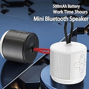 K16 Wireless Speaker bluetooth Speaker HiFi Sound Colorful Light Wireless Subwoofer Small Mini Portable Speaker miniinthebox