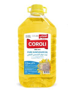 Coroli Pure Sunflower Oil, 5 Liter