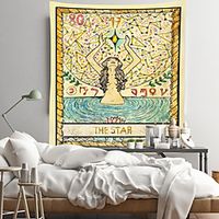 Tarot Divination Wall Tapestry Art Decor Blanket Curtain Hanging Home Bedroom Living Room Decoration miniinthebox - thumbnail