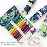 PencilCasePenPouchMarkerBag Multifunction Canvas for School Student Kids miniinthebox - thumbnail