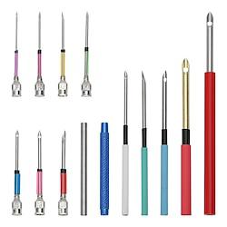 Punch Needle Kits, Adjustable Punch Needle Tool Embroidery Needles Set Sewing Art Needles with Punch Needle Heads, for Adults Beginner Floss Cross Stitch DIY Craft Lightinthebox