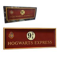 Noble Collection Harry Potter - Hogwarts 9 3/4 Sign - thumbnail