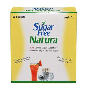 Sugar Free Natura 50 Sachets- 50 GMS