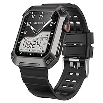 iMosi NX5 Smart Watch 1.83 inch Smartwatch Fitness Running Watch Bluetooth Pedometer Call Reminder Activity Tracker Compatible with Android iOS Women Men Hands-Free Calls Waterproof Media Control IP69 miniinthebox