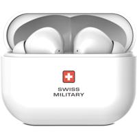 Swiss Military Delta True Wireless Earbuds | White | IPX5 Water Resistance | 8 Hours of Battery Life - thumbnail
