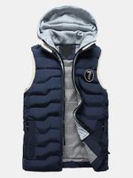 Thicken Cotton Hooded Vest