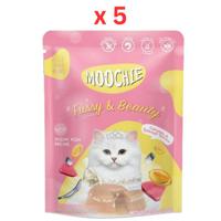 Moochie Fussy & Beauty Ocean Fish Recipe 70g Pack Of 5