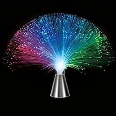 Optical Fiber Light, Color Change Flash Decoration Props Luminous Light LED Light Full of Stars Flower Bunch Luminous Optical Fiber Light Colorful Flash Flower Light Night Toy Site Layout Props Starry Lightinthebox