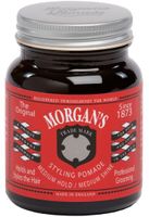 Morgan's Pomade Medium Hold/ Medium Shine 100g Jar (Red label)
