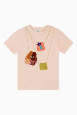 Bags Graphic Print T-shirt in Cotton Bags Graphic Print T-shirt in Cotton