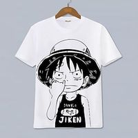 One Piece Cosplay T-shirt Cartoon Manga Print Graphic T-shirt For Men's Women's Unisex Adults' 3D Print 100% Polyester Party Festival miniinthebox