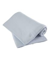 Pack of 2 Fitted Cotbed Sheets - Blue