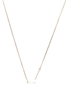 Allah Necklace Extra Small Solid With 1 Diamond