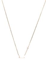 Allah Necklace Extra Small Solid With 1 Diamond - thumbnail