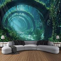 Submarine Cabin Undersea Hanging Tapestry Wall Art Large Tapestry Mural Decor Photograph Backdrop Blanket Curtain Home Bedroom Living Room Decoration Lightinthebox