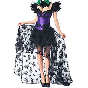 Women's Not Specified Corset Dresses - Fashion, Buckle Black S M L Lightinthebox