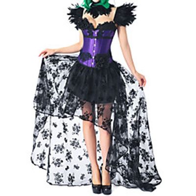 Women's Not Specified Corset Dresses - Fashion, Buckle Black S M L Lightinthebox