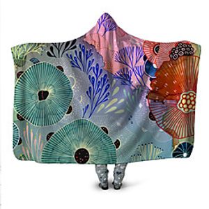 Multifunctional Blankets, Geometric Polyester Warmer Comfy Blankets Lightinthebox