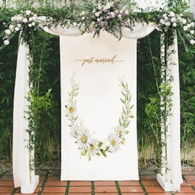 Wedding Large Wall Tapestry Art Decor Photograph Backdrop Blanket Curtain Hanging Home Bedroom Living Room Decoration Lightinthebox