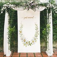Wedding Large Wall Tapestry Art Decor Photograph Backdrop Blanket Curtain Hanging Home Bedroom Living Room Decoration Lightinthebox - thumbnail