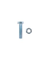Homesmiths G.I Bolts & Nut 6 X 25 mm