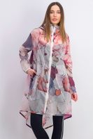 Womens Floral Jacket Impulse  Pink//Onyx White Coat - thumbnail