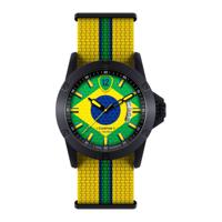 Twelve WBRA1M Brazil Themed Unisex Wristwatch - Medium - 39mm