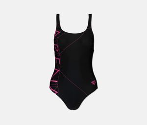 Womens Daylight One Piece Swimwear  Black/Rose/Violet