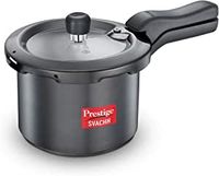 Prestige Svachh 3 Litre Pressure Cooker with Hard Anodized Body (Black), MPD20223