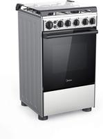 Midea 50x55Cm Freestanding Cooker, Stainless Steel - BME55007FFD