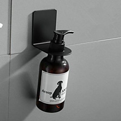 Robe Hook New Design Modern Stainless Steel Material Wall Mounted Matte Black and Silver 1pc miniinthebox
