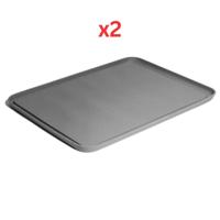 Zee Dog Zee Mat Grey (Pack of 2)