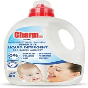 Charmm Sensitive Laundry Liquid For Babies Laundry 3L