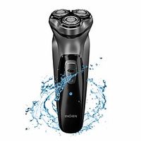 Xiaomi ENCHEN Electric Shaver for Men USB Rechargeable Wet/Dry Electric Razor with Pop-up Trimmer  Cleaning Brush Men Cordless Beard Trimmer 3D Rotary Shaving Beard Machine LCD Display miniinthebox - thumbnail