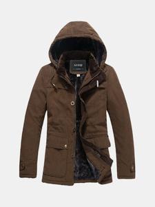 Thick Inside Fleece Warm Jacket