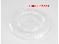 Hotpack Flat Lid For Pet Juice Cup 12/16/20/24 Oz With Hole 98 Diameter - 1000 Pieces - FLID98