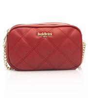 Baldinini Trend Elegant Red Shoulder Bag with Golden Accents (BA-23346)