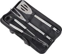 Royalford Pack of Three BBQ Tools Set Silver - RF11678