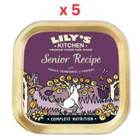 Lily's Kitchen Senior Recipe Dog Wet Food - 150G Pack Of 5