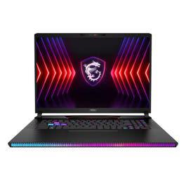 MSI RAIDER GE78 HX 14VIG INTEL i9-14900HX 64GB RAM 2TB NVME SSD NVIDIA RTX4090 16GB GRAPHICS 17" QHD+ 240HZ, ENG-ARB, WIN 11 HOME ADV, 2 YEAR WRTY - CORE BLACK