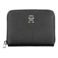 Tommy Hilfiger Black Polyester Wallet (TO-27159)