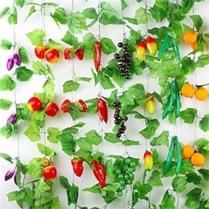 Artificial Plants Plastic Rustic Vine Wall Flower Vine Lightinthebox