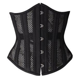 Women Sexy Plus Size Breathable Corset Waist Training Double Steel Bone Bustiers